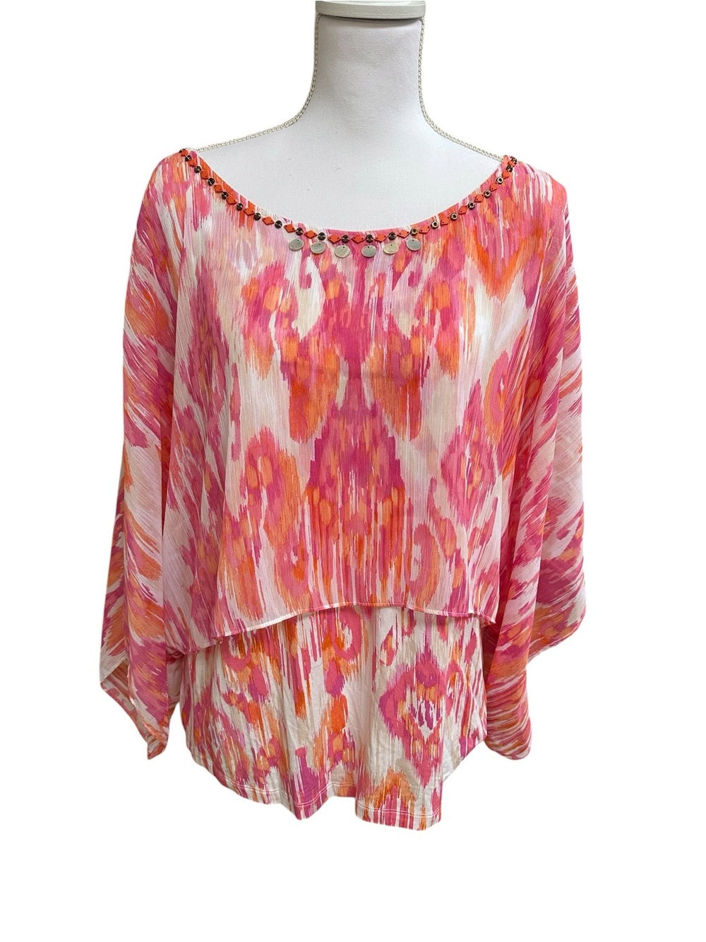 Ruby Red Blouse - Picture 2 of 8